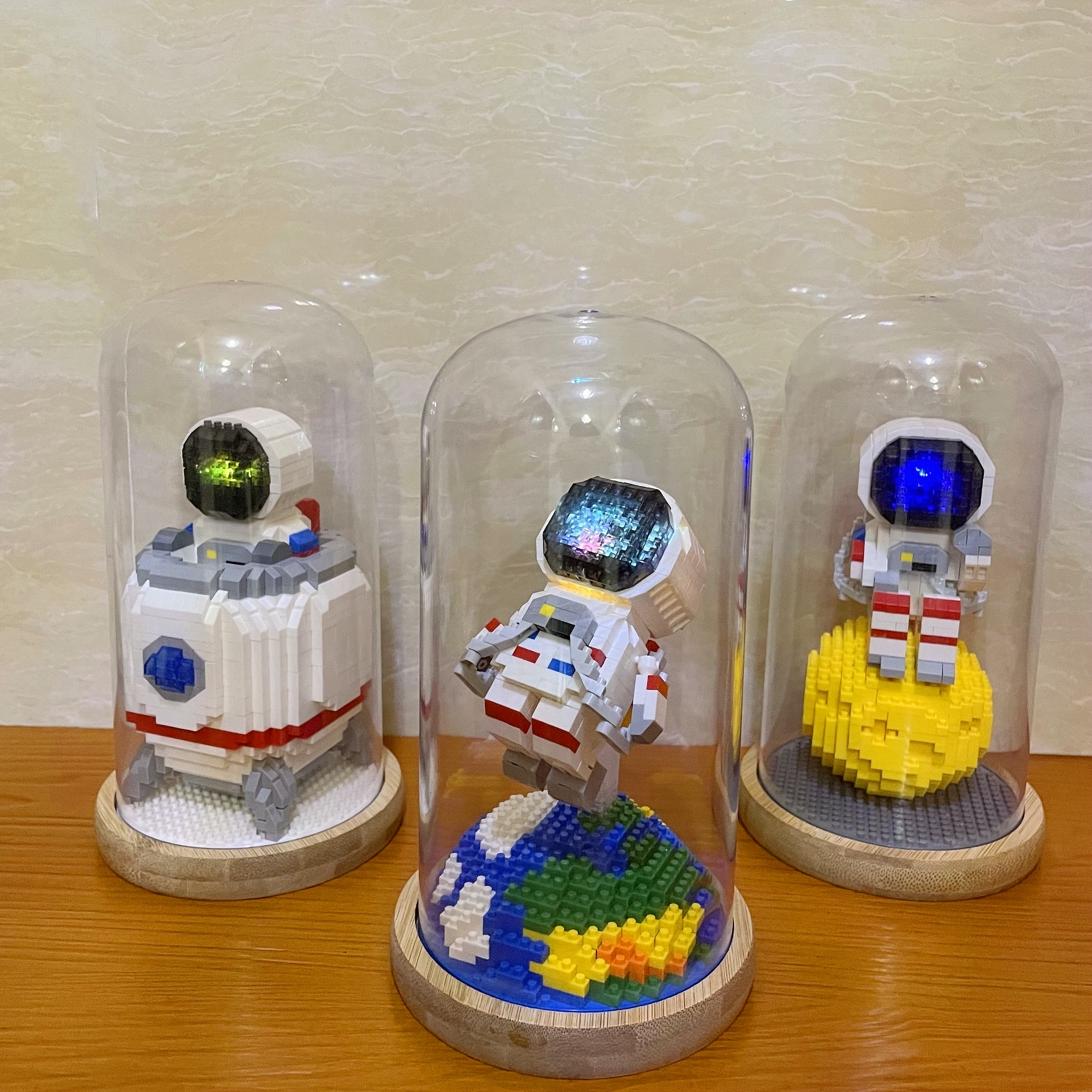 乐高积木宇航员成人礼物太空人城堡摆件小颗粒拼装男孩子玩具拼图
