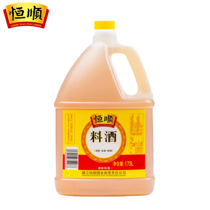 恒顺料酒175l1桶装家庭装炒菜烹饪去腥解膻腌制厨房调味料