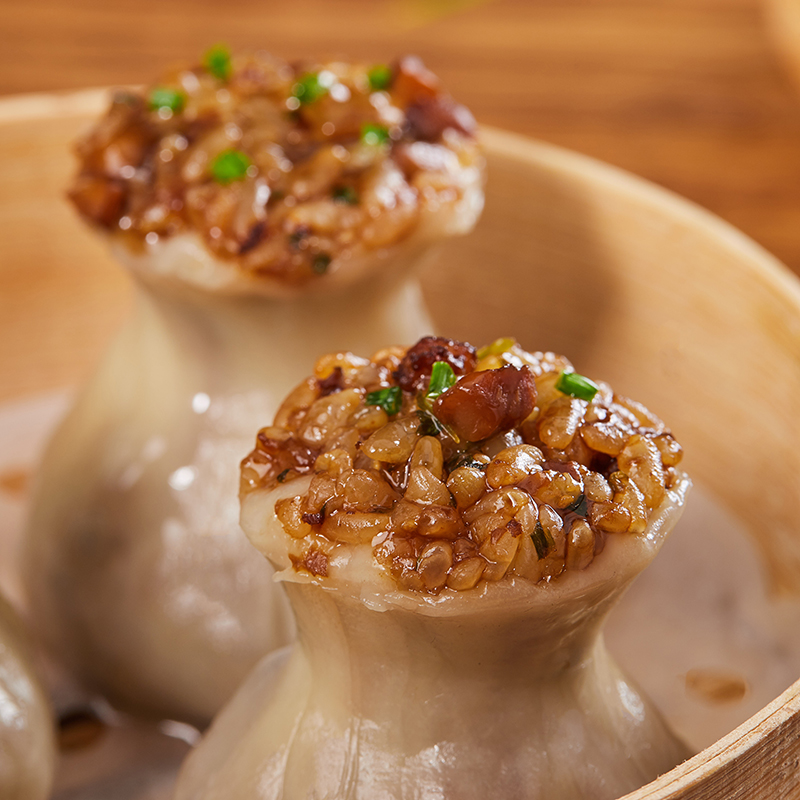 安井猪肉糯米烧麦烧卖300g1袋家庭早餐糯米饭速食方便菜早餐点心