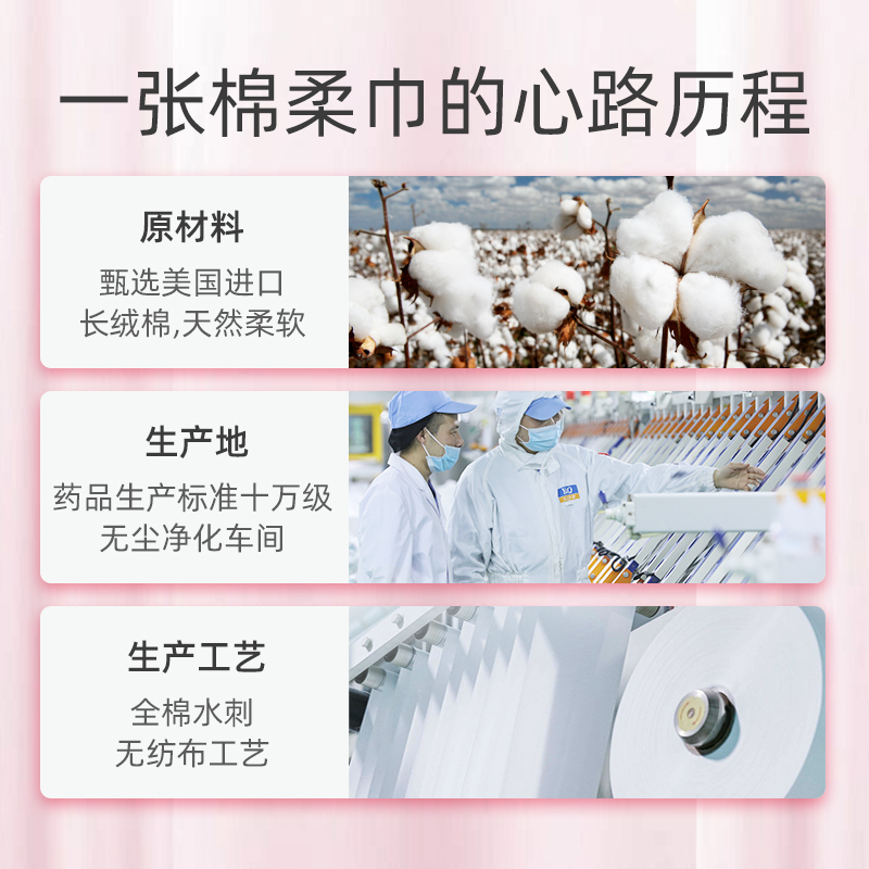 小葵花cosmama婴儿棉柔巾干湿两用手口专用新生宝宝绵柔巾非湿巾